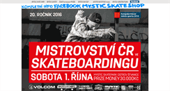 Desktop Screenshot of cesky-skateboardovy-pohar.cz