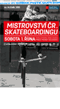 Mobile Screenshot of cesky-skateboardovy-pohar.cz